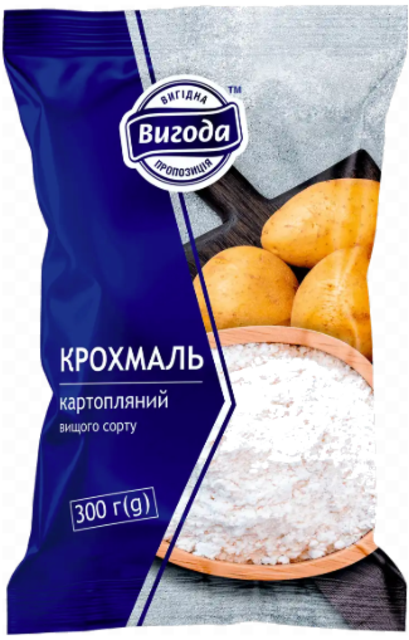 Крохмаль картопляний Вигода, 300 г